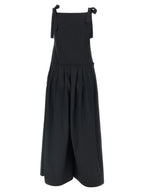 Max Mara Black Cotton Jumpsuit