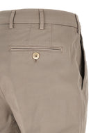 Brunello Cucinelli Beige Cotton Casual Pants