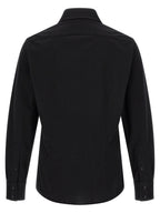 Brunello Cucinelli Black Cotton Blouse