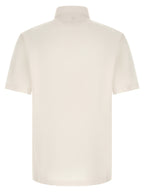 Brunello Cucinelli White Virgin Wool Polo Shirt