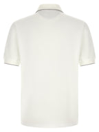 Brunello Cucinelli White Polyamide Polo Shirt