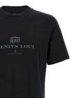 Brunello Cucinelli Black Cotton T-Shirt