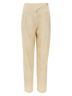 Blazé Milano Beige Viscose Dress Pants