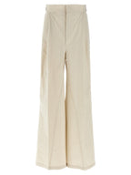 Maison Margiela Beige Cotton Casual Pants
