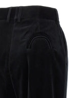 Blazé Milano Black Cotton Dress Pants