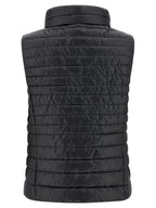MooRER Black Polyester Sleeveless Jacket