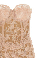 Ermanno Scervino Multicolor Polyester Midi Dress