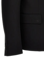 Off-White Black Wool Blazer