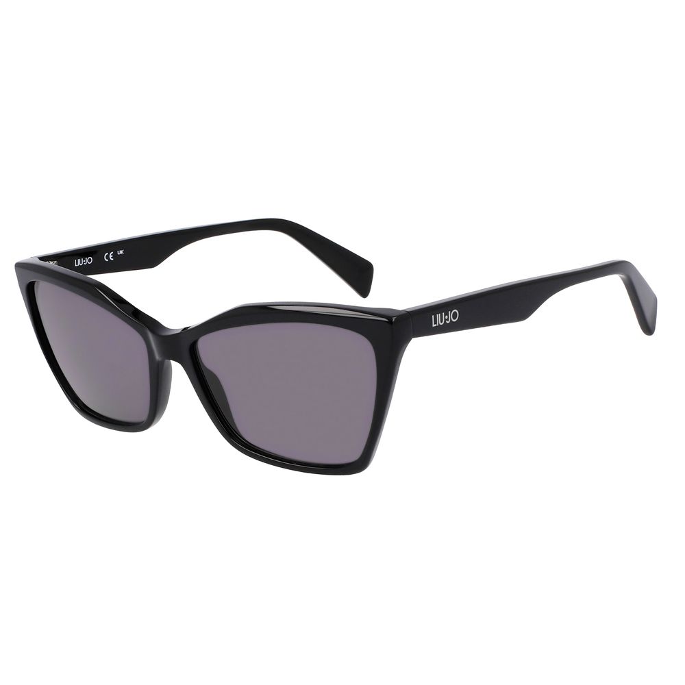Occhiali da sole in acetato nero
