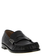 J.W.Anderson Black Calfskin Slip-On Loafers