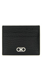 Ferragamo Black Calfskin Cardholder