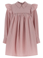 Ganni Multicolor Organic Cotton Short Dress