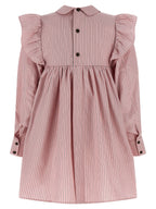 Ganni Multicolor Organic Cotton Short Dress