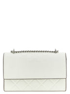 Tory Burch White Goatskin Crossbody Bag