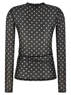 Ganni Black Polyester Sweatshirt