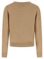 Ganni Beige Wool Cardigan