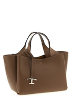 Tod's Brown Calfskin Handbag