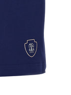 Brunello Cucinelli Blue Cotton Bermuda Shorts