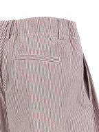 Brunello Cucinelli Multicolor Cotton Bermuda Shorts