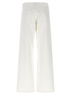 Agolde White Cotton Jeans Denim