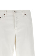 Agolde White Cotton Jeans Denim
