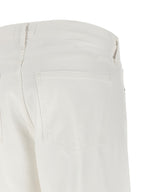 Agolde White Cotton Jeans Denim