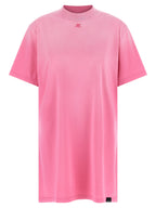 Courrèges Multicolor Cotton Short Dress