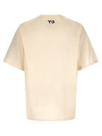 Y-3 White Cotton T-Shirt
