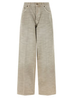 Haikure Gray Cotton Jeans Denim