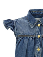 Ganni Blue Denim Shirt