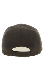 Rick Owens Brown Cotton Cap (Baseball Hat)