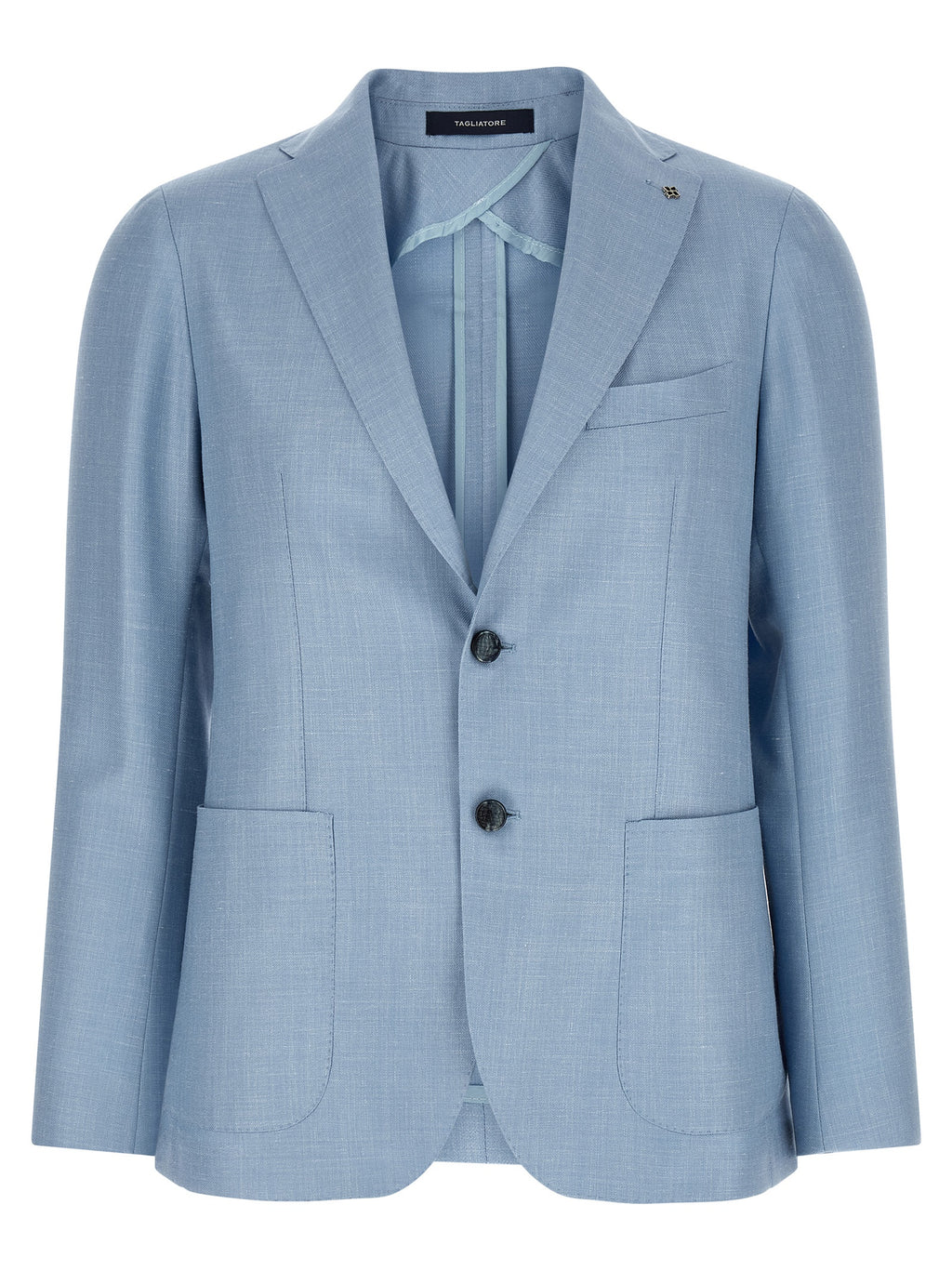Blue Virgin Wool Blazer