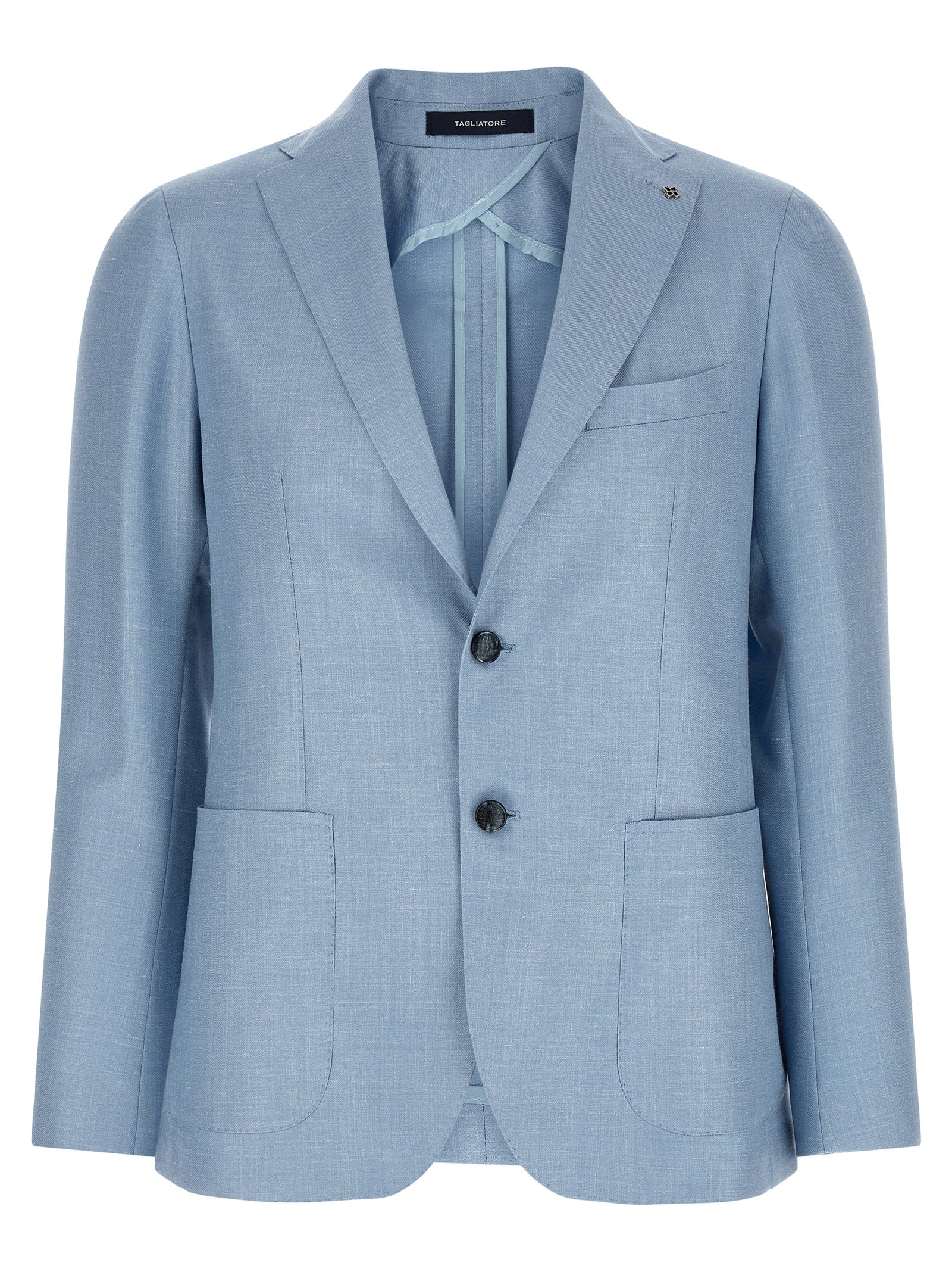 Blue Virgin Wool Blazer