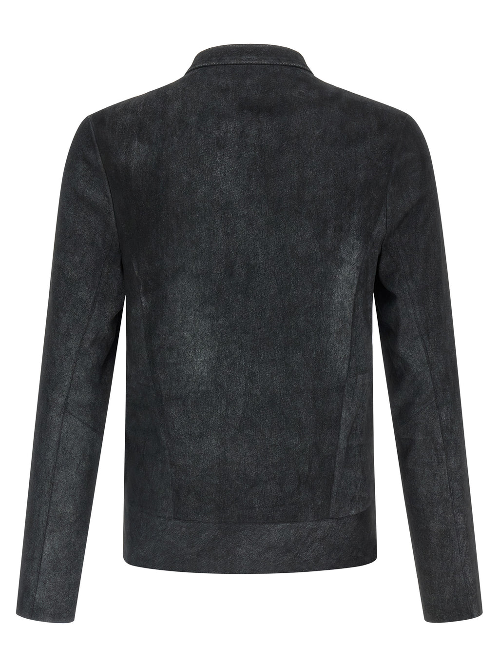Black Lamb Leather Leather Jacket