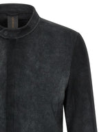 Black Lamb Leather Leather Jacket