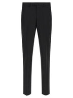 Black Virgin Wool Two-Piece Suit