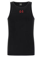 Black Cotton Tank Tops