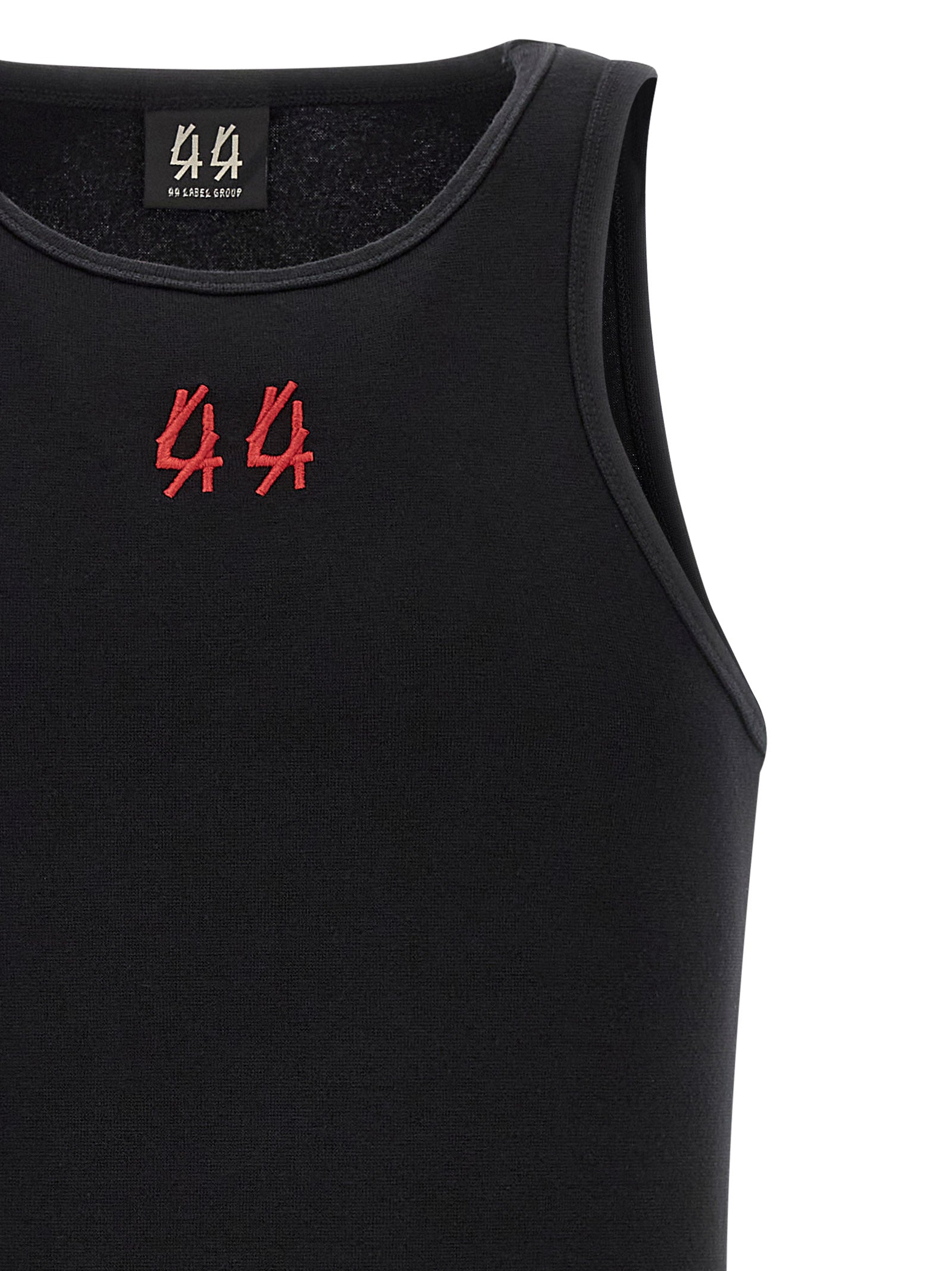 Black Cotton Tank Tops