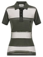 Bicolor Cotton Polo Shirt