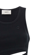 Coperni Black Organic Cotton Tank Tops