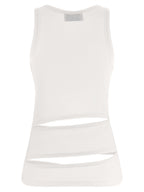 Coperni White Organic Cotton Tank Tops