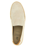 Brunello Cucinelli Gray Calfskin Espadrilles