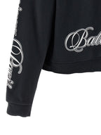 Balenciaga Black Cotton Sweatshirt