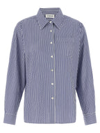 P.A.R.O.S.H. Blue Cotton Blouse