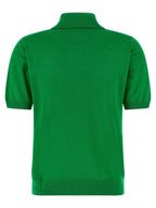 P.A.R.O.S.H. Bicolor Wool Polo Shirt