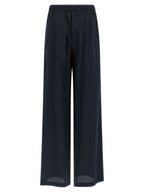 P.A.R.O.S.H. Blue Silk Casual Pants