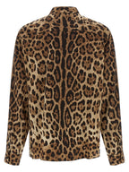 Dolce & Gabbana Brown Silk Blouse