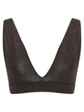 P.A.R.O.S.H. Brown Viscose Bra