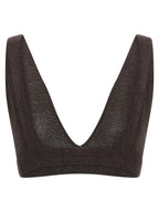 P.A.R.O.S.H. Brown Viscose Bra