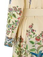 Etro Multicolor Cotton Long Dress